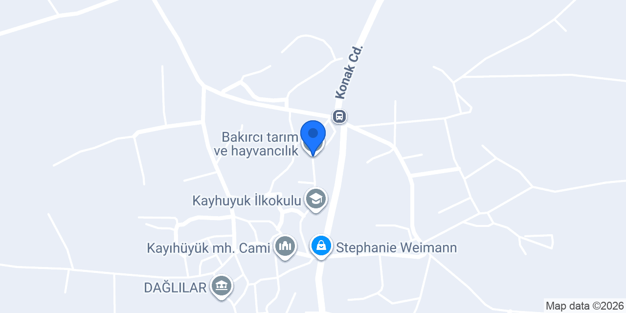Bakırcı tarım ve hayvancılık konumu
