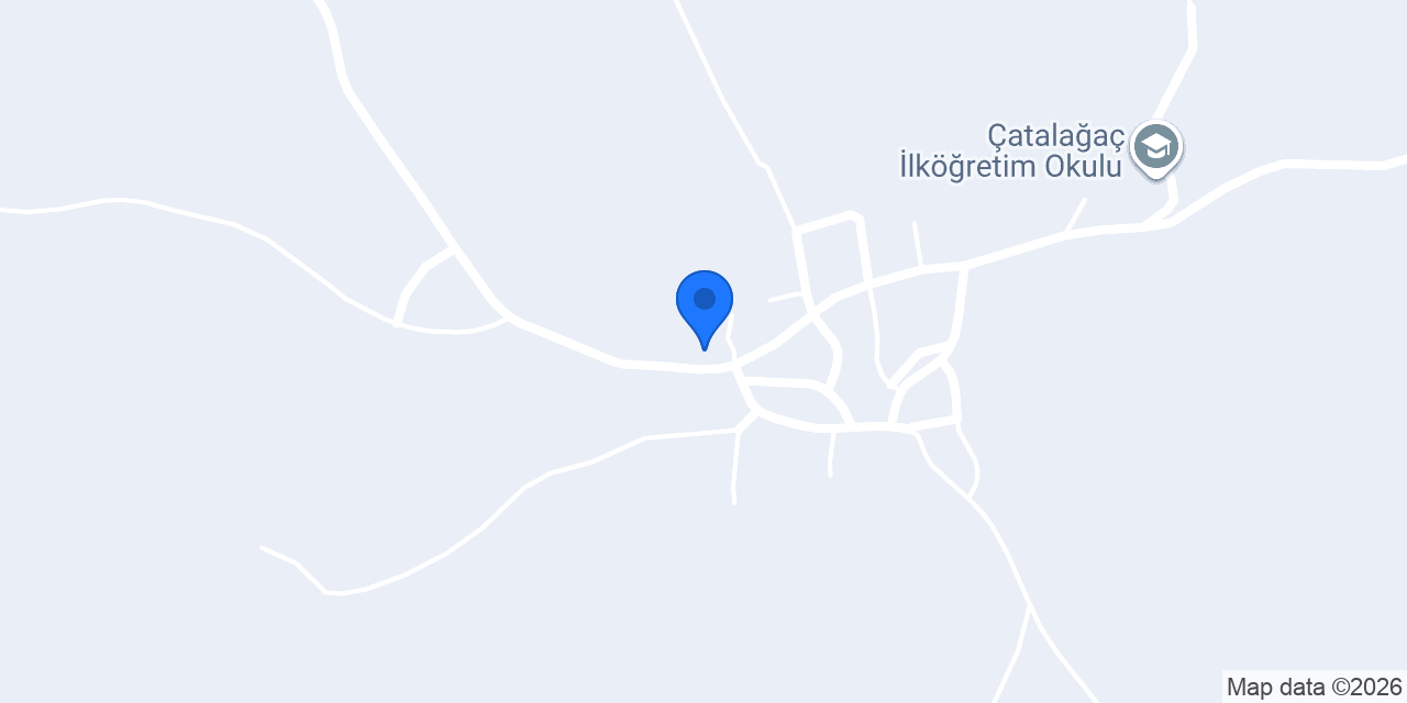 Çatalağaç Köyü Muhtarlığı konumu