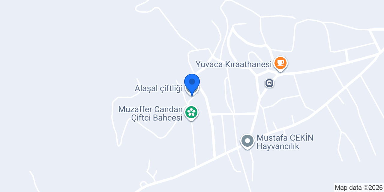 Alaşal çiftliği konumu