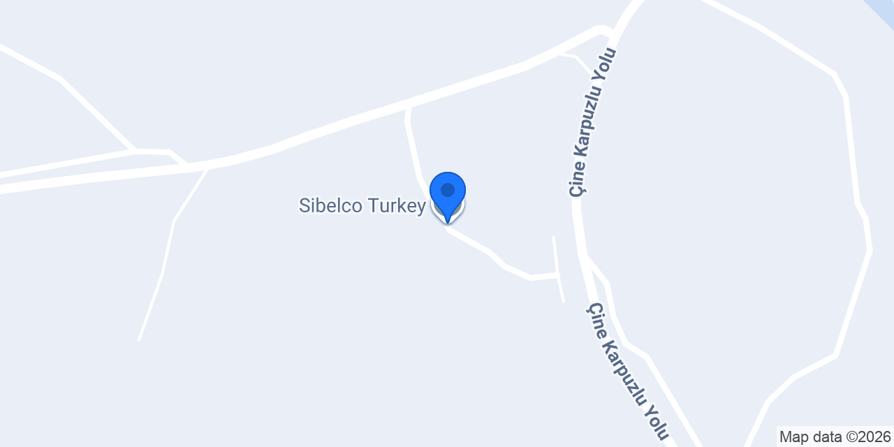 Sibelco Turkey konumu
