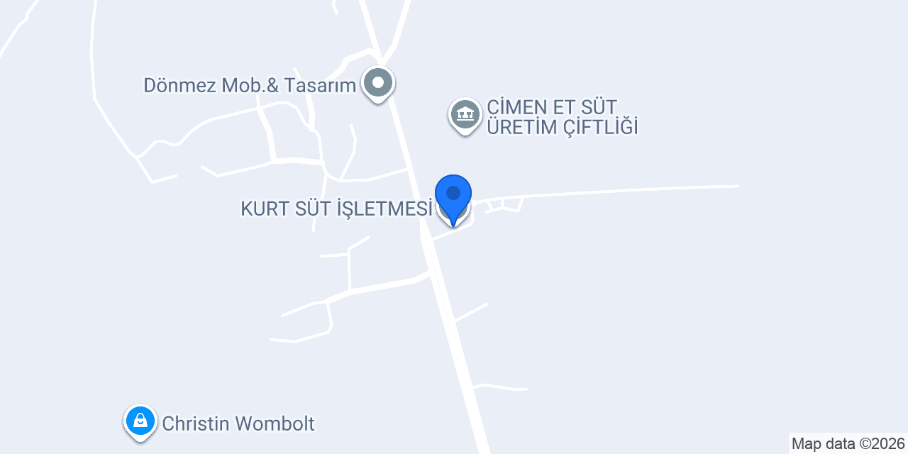 KURT SÜT İŞLETMESİ konumu