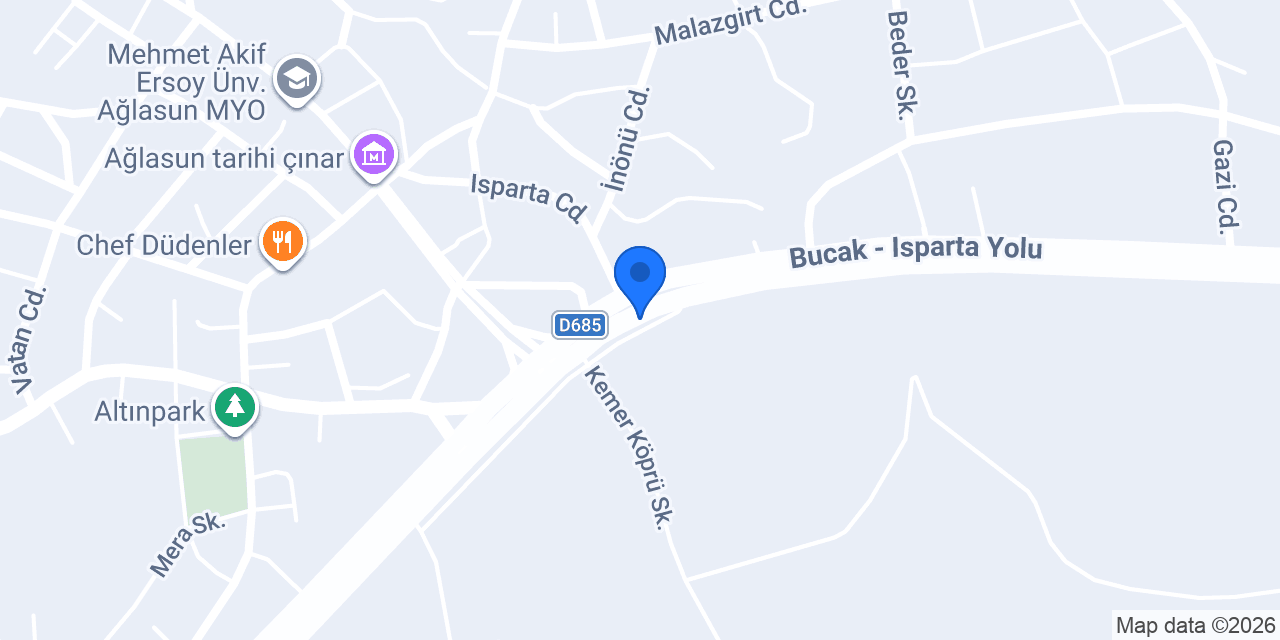Karsam İleri Petrol konumu