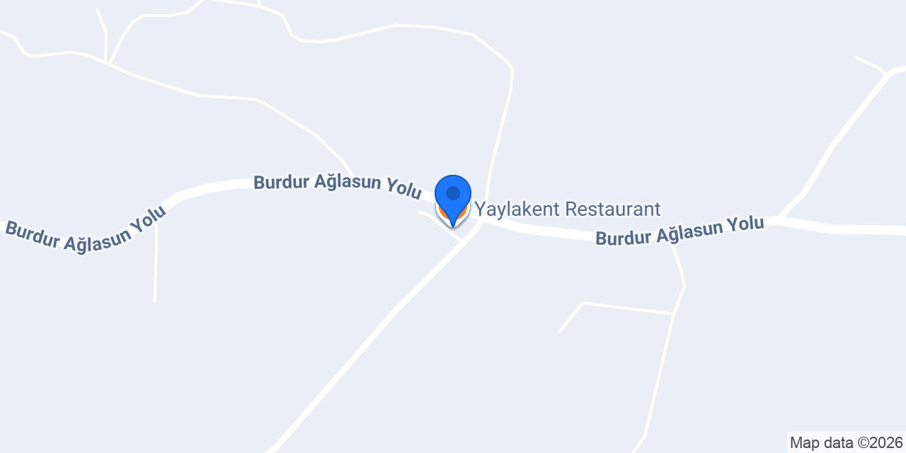 Yaylakent Restaurant konumu