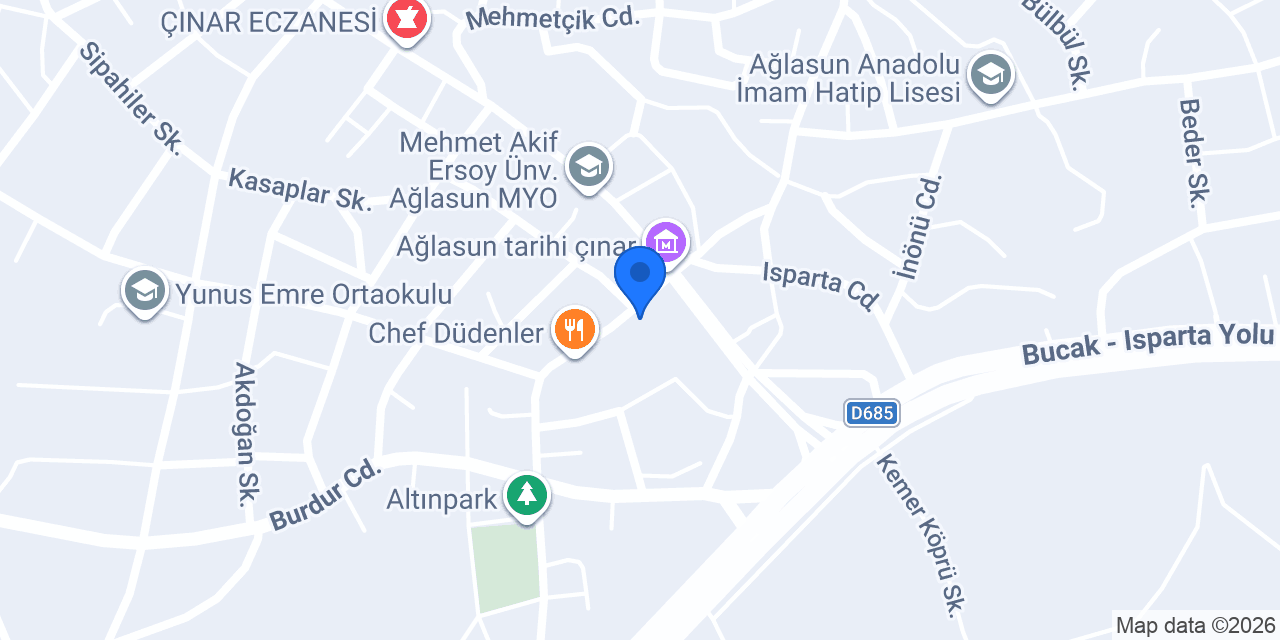 Samsat Çiğ Köfte konumu