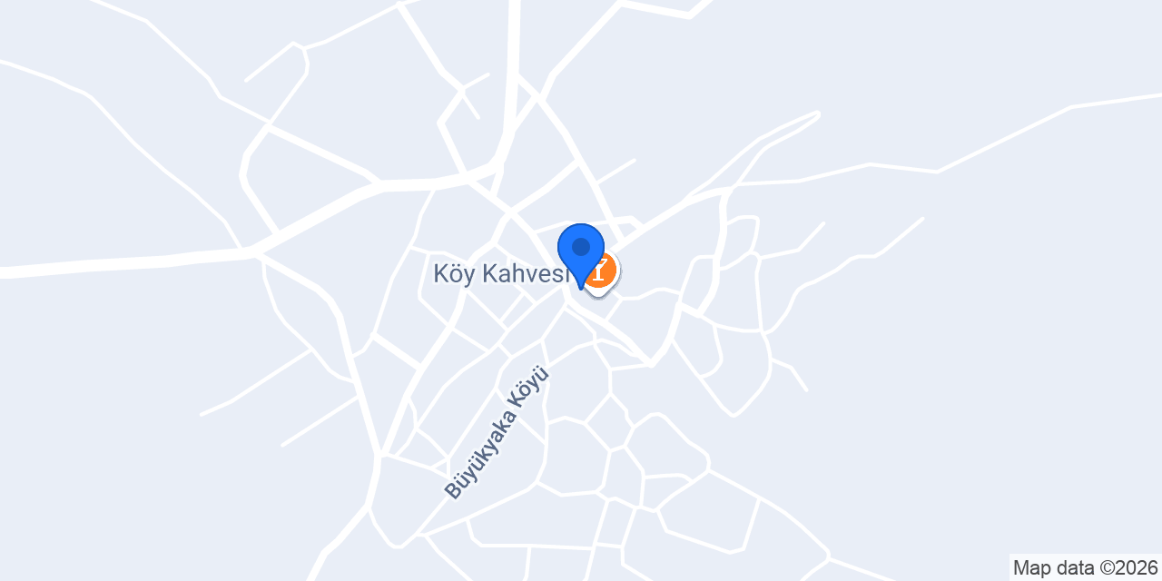 Büyükyaka Köyü Muhtarlığı konumu