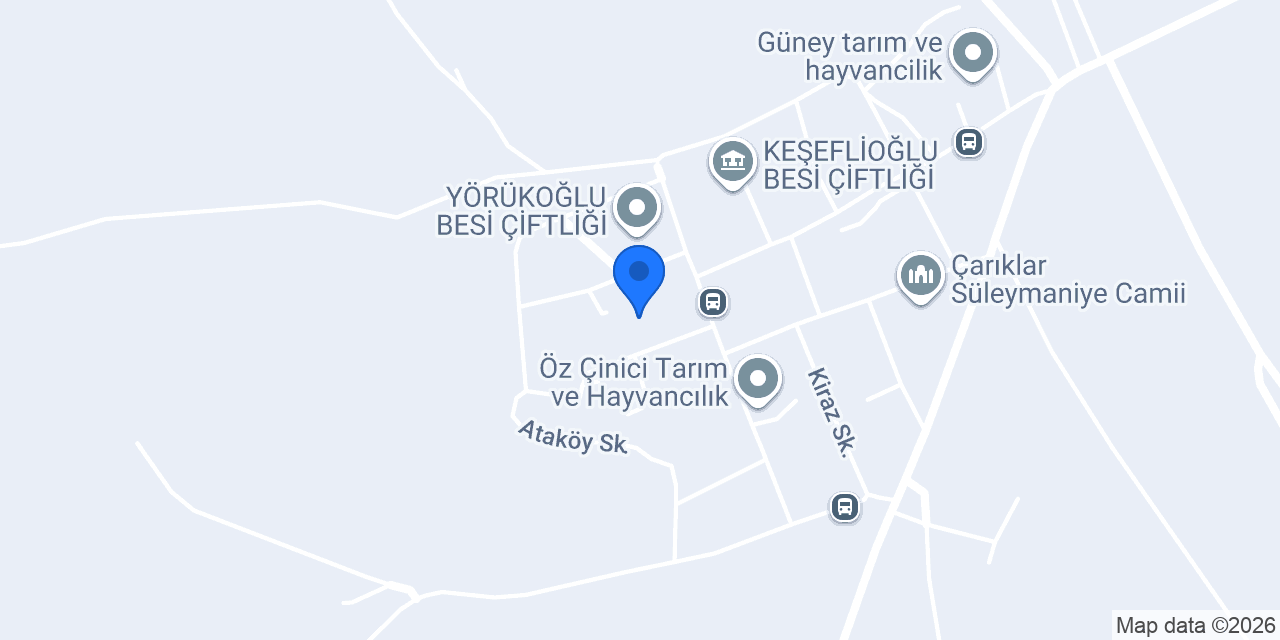 Vehbiler Tarım ve Hayvancılık konumu