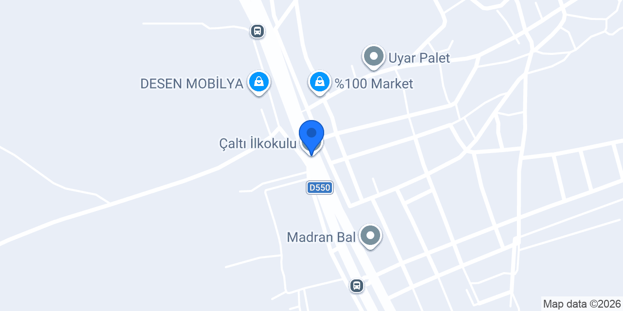 Çaltı İlkokulu konumu
