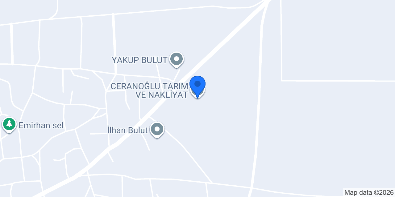 CERANOĞLU TARIM VE NAKLİYAT konumu