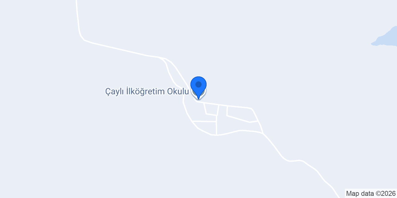 Çaylı İlköğretim Okulu konumu