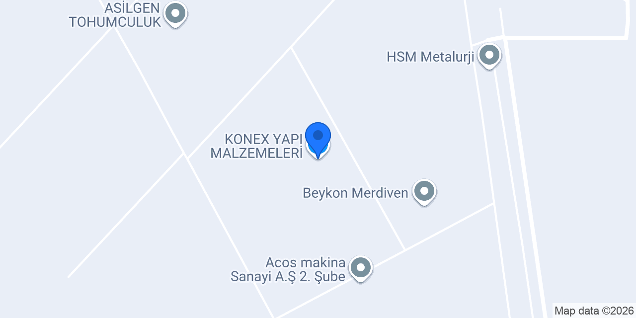 KONEX YAPI MALZEMELERİ konumu