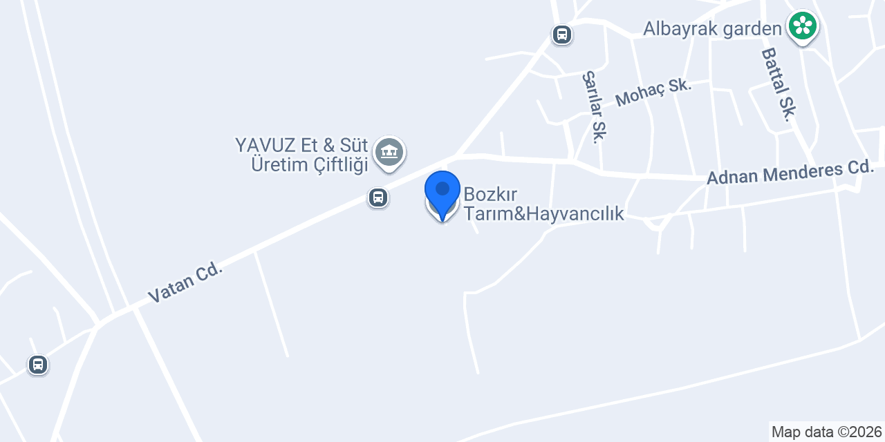 Bozkır Tarım&Hayvancılık konumu