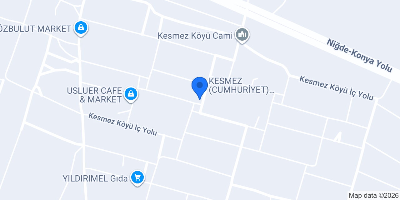 Kesmez Köyü Muhtarlığı konumu