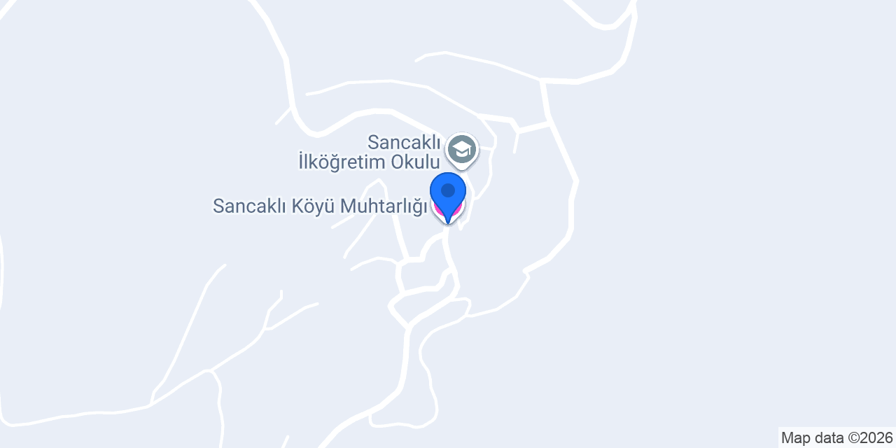 Sancaklı Köyü Muhtarlığı konumu