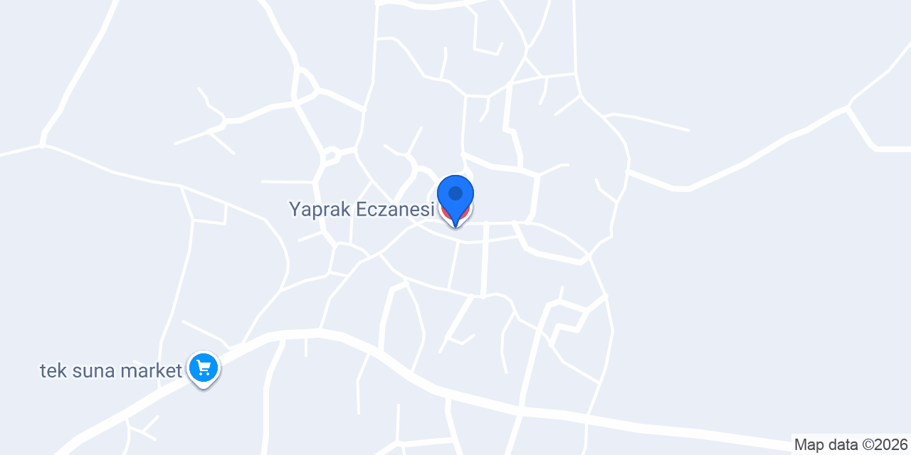 Yaprakbaşı Köyü İlköğretim Okulu konumu