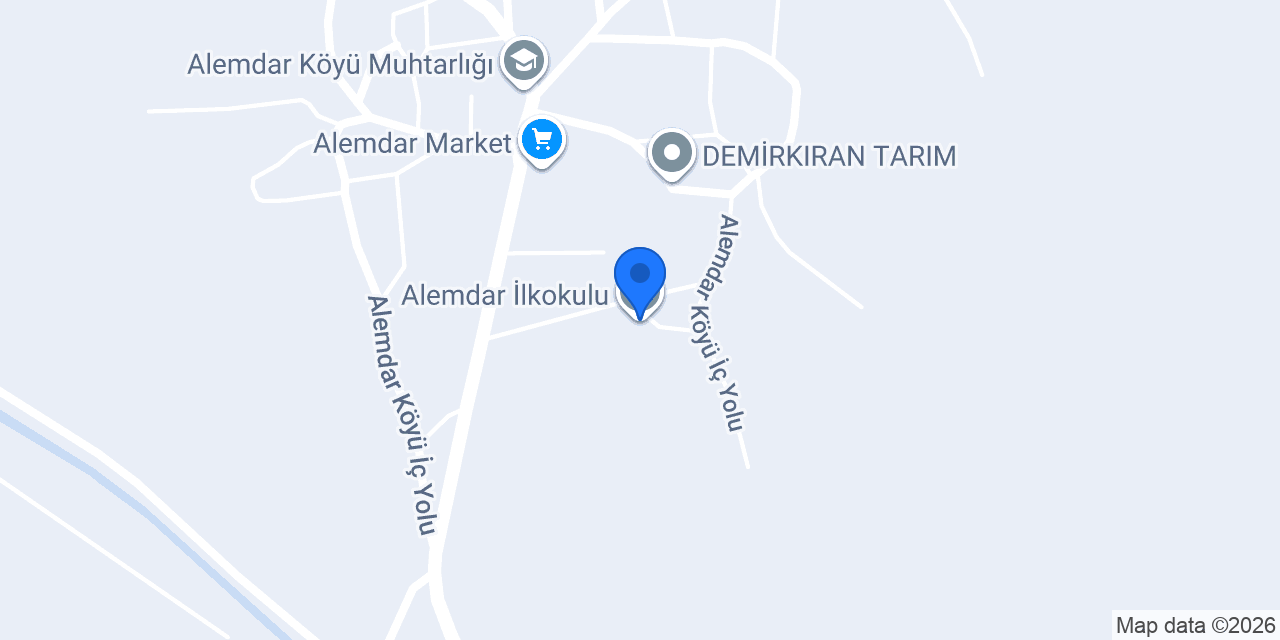 Alemdar İlkokulu konumu