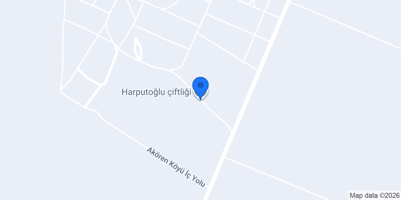 Harputoğlu çiftliği konumu