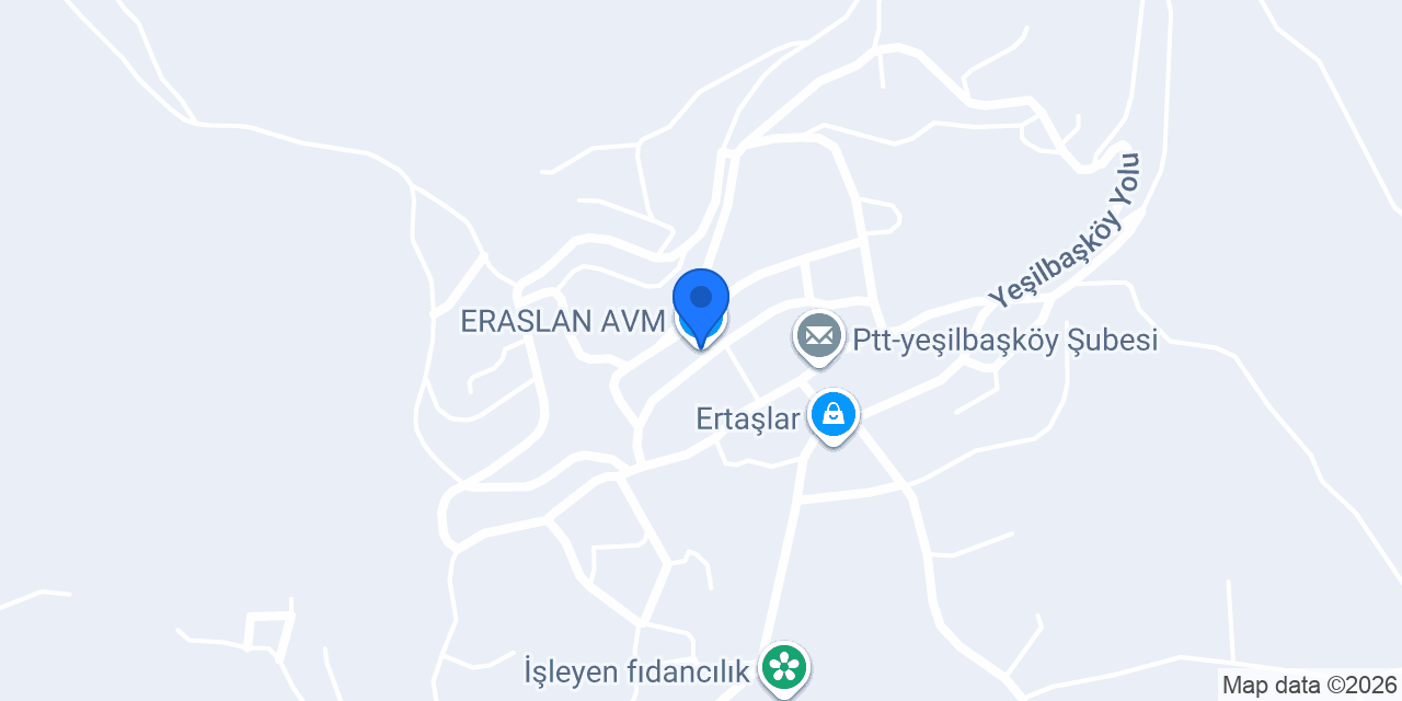 ERASLAN AVM konumu