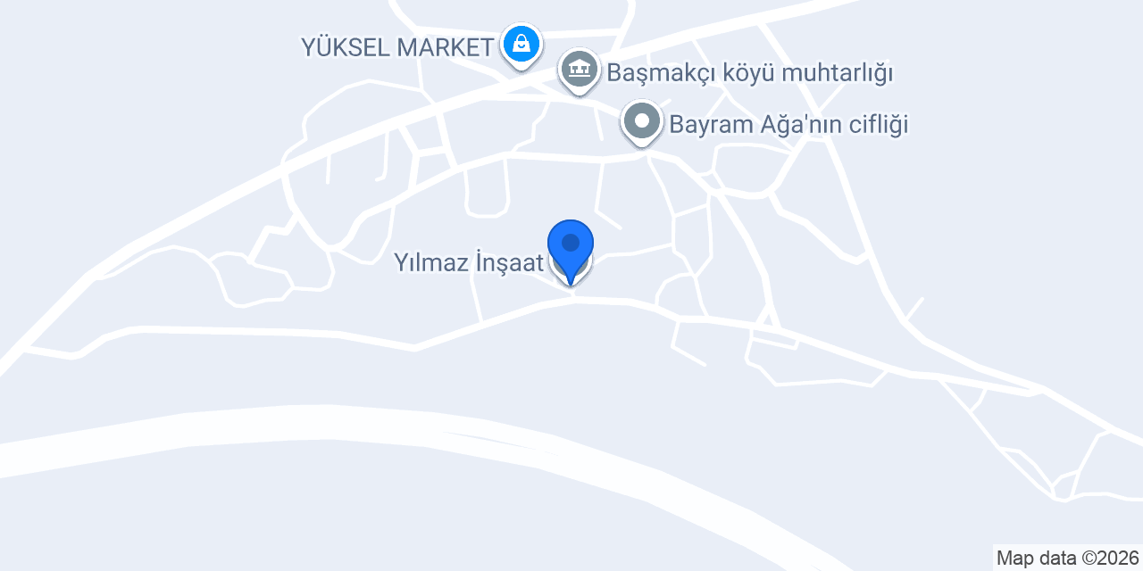 Yılmaz İnşaat konumu