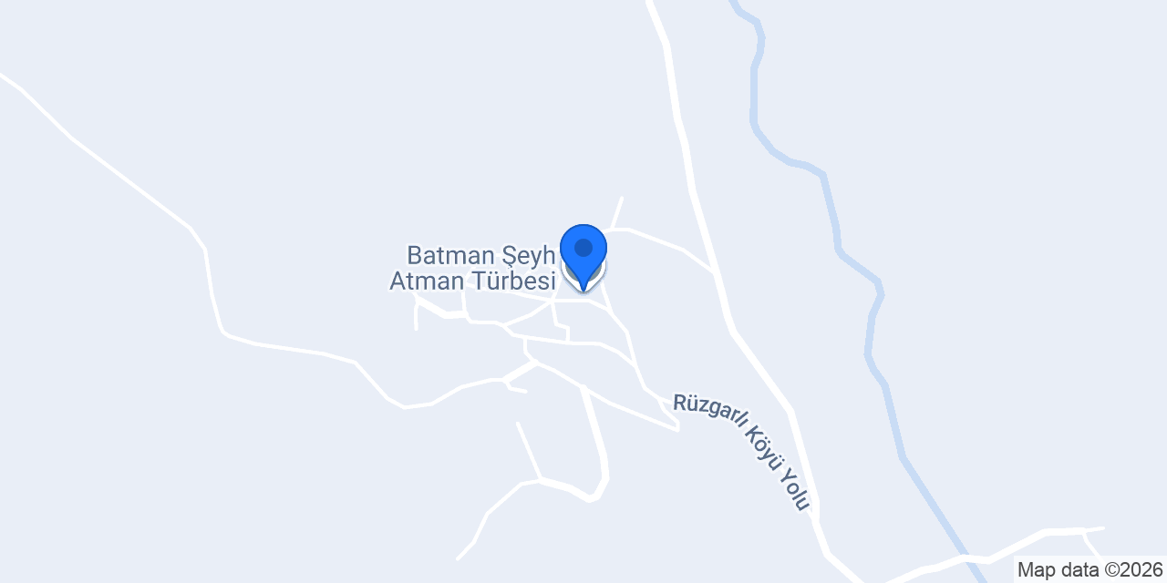 Gercüş Rüzgarlı İlköğretim Okulu konumu