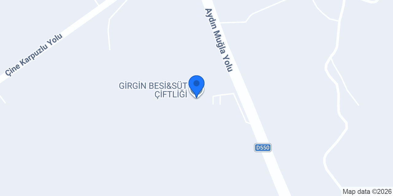 GİRGİN BESİ&SÜT ÇİFTLİĞİ konumu