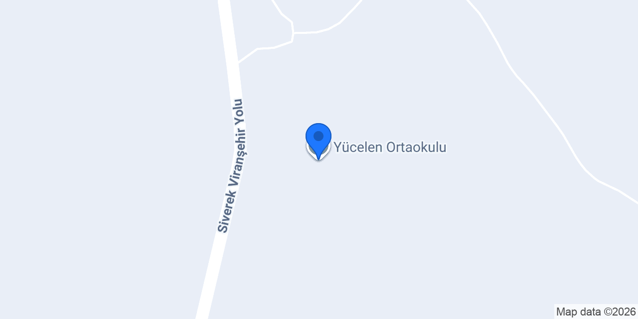 Yücelen Ortaokulu konumu