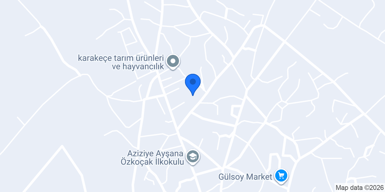 Ptt-aziziye Şubesi konumu