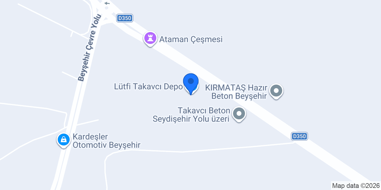 Lütfi Takavcı Depo konumu