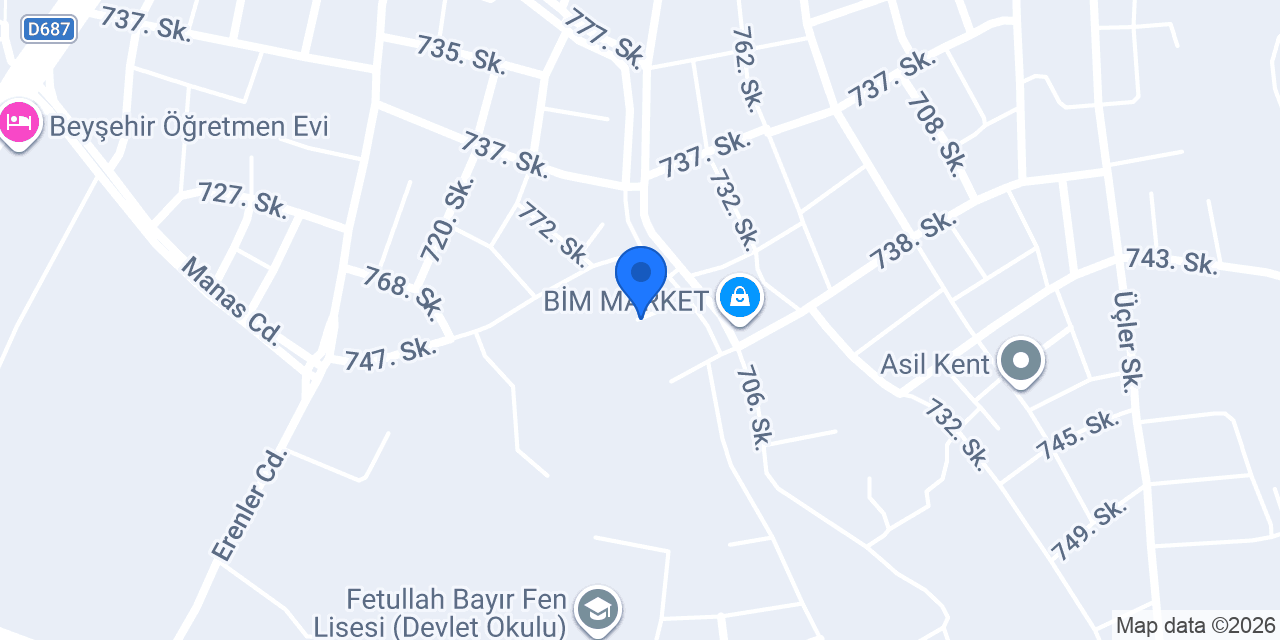 TIENS Beyşehir konumu