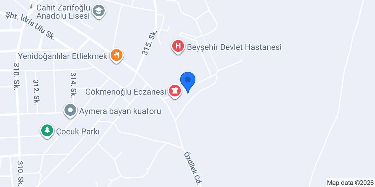 Sağlık Eczane Optik konumu