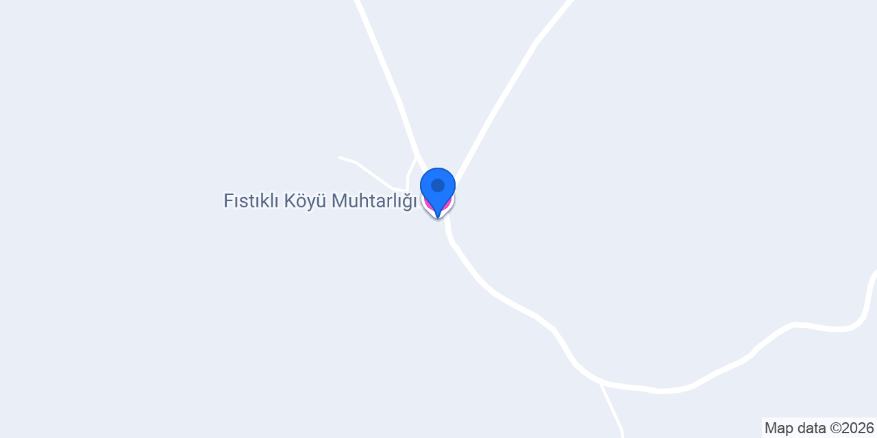 Fıstıklı Köyü Muhtarlığı konumu
