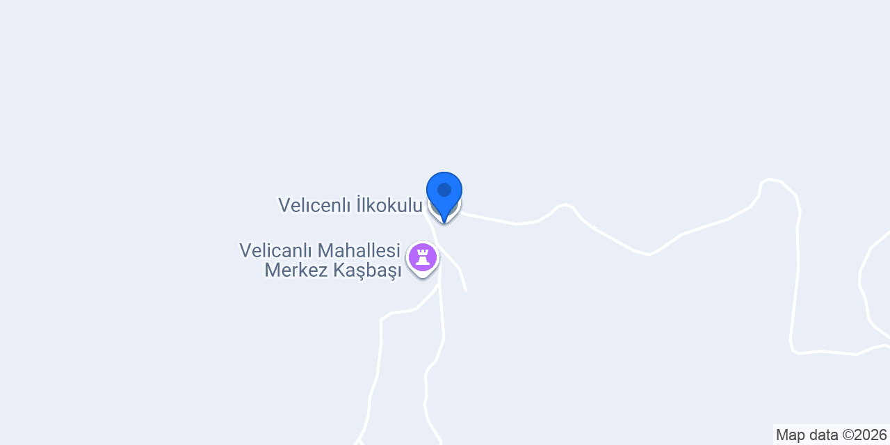 Velıcenlı İlkokulu konumu