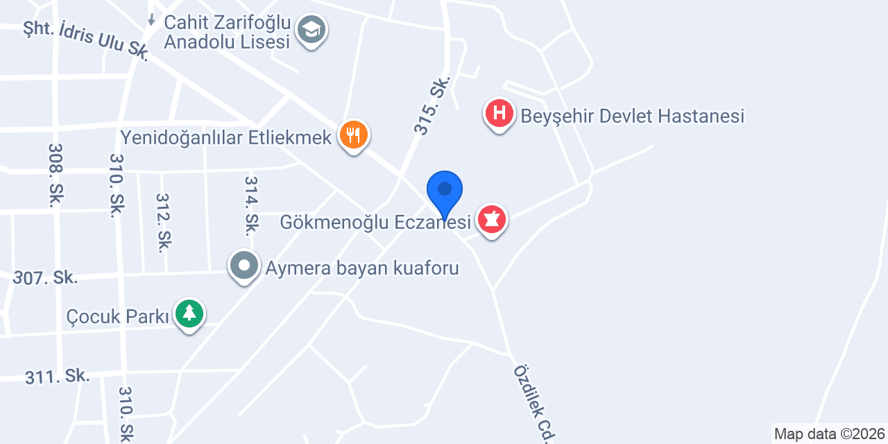Yıldız Optik konumu
