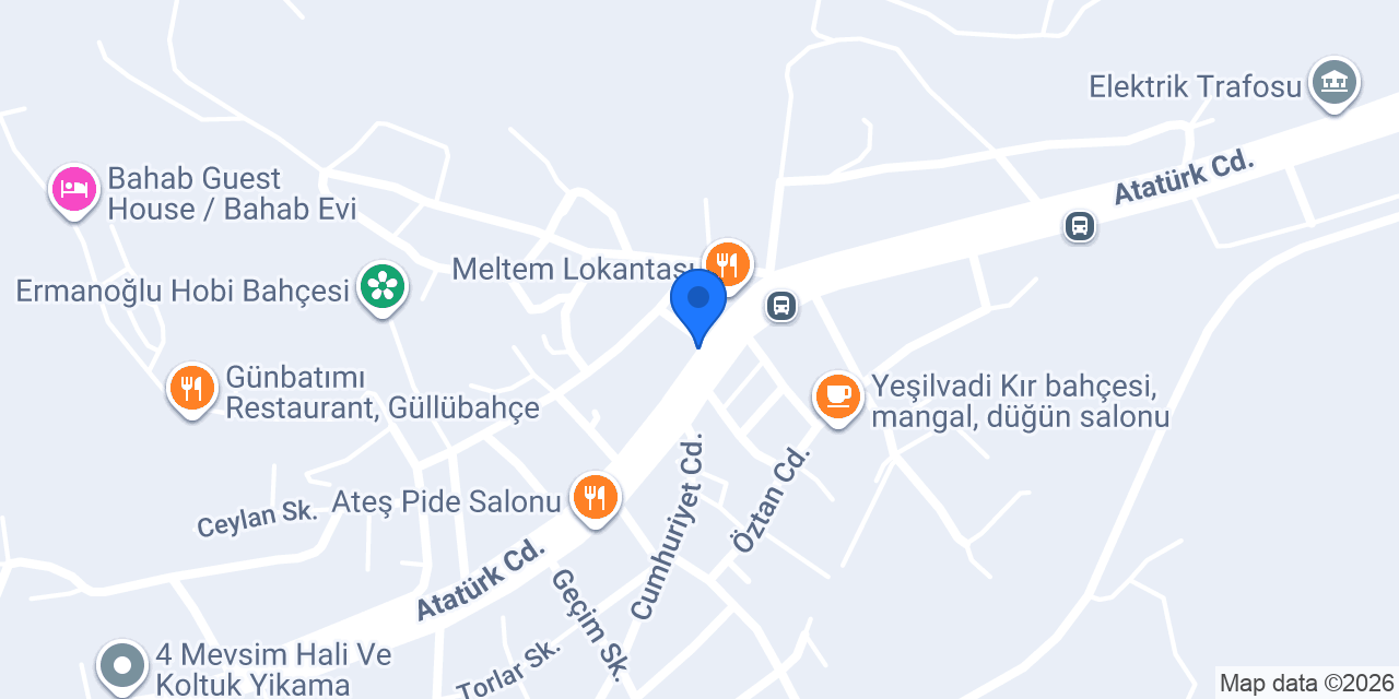 Gelebeç Pide Salonu konumu