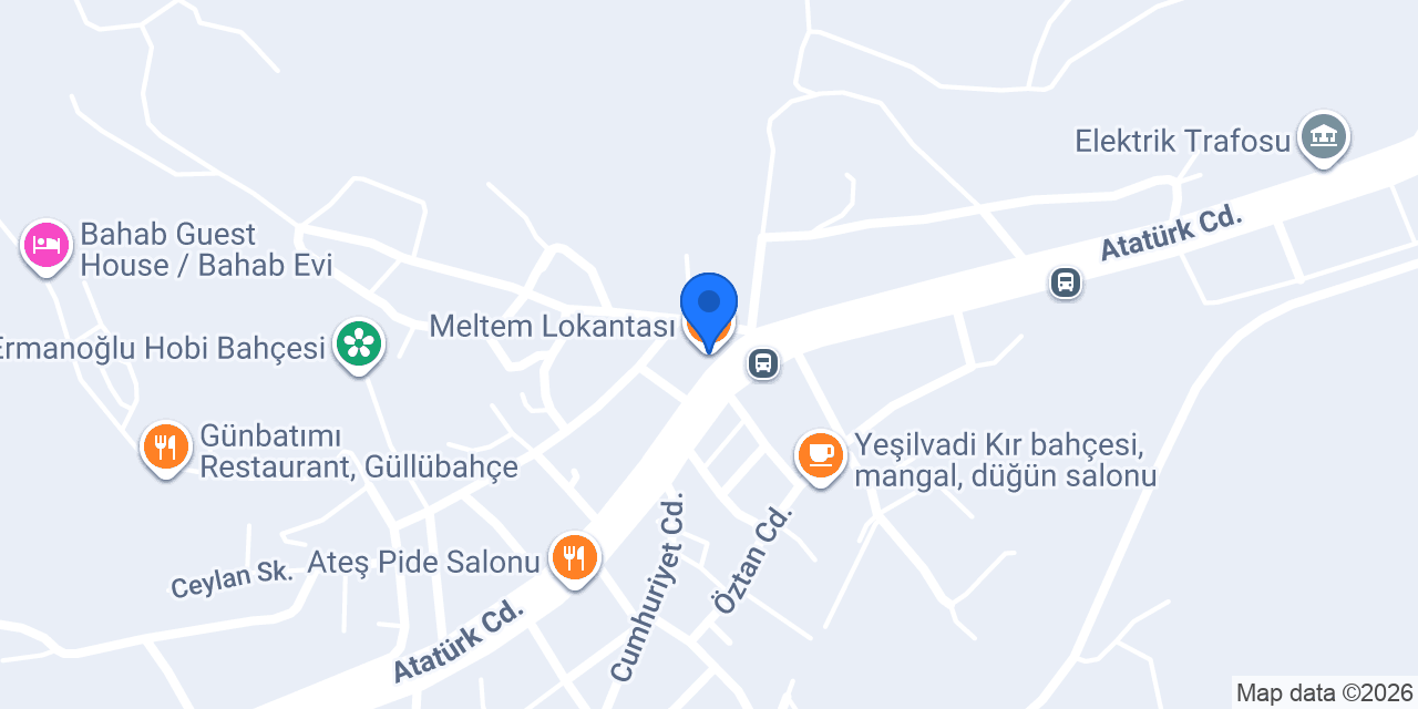 Meltem Lokantası konumu