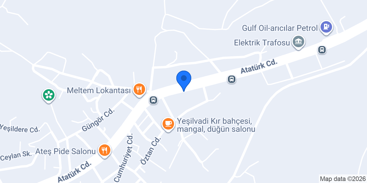 Güllübahçe Eczanesi konumu