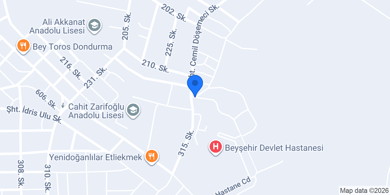 İstanbul terzi konumu