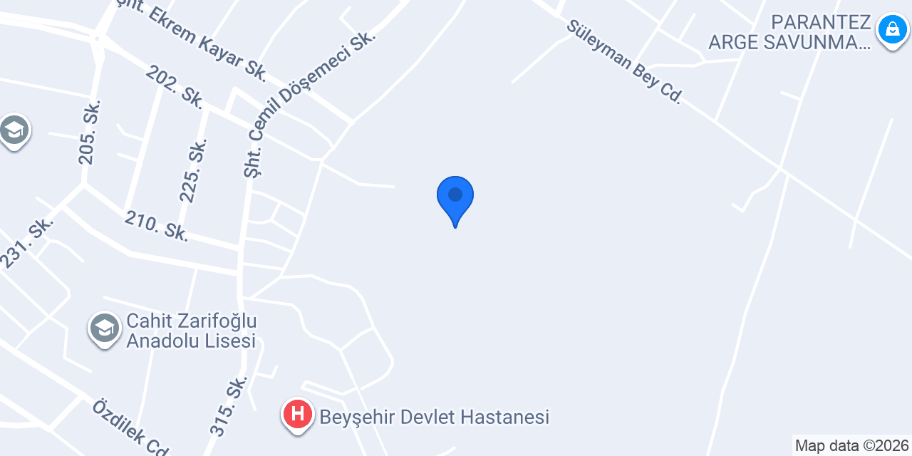 Çaddır konumu