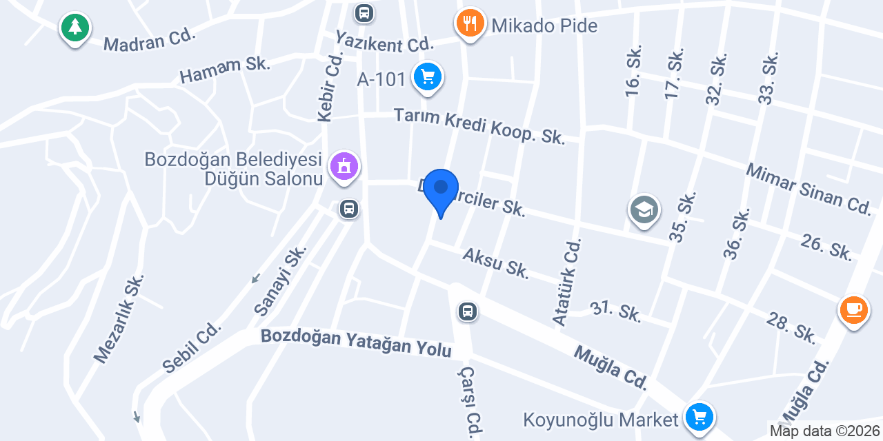 Terzioğlu Baskı konumu