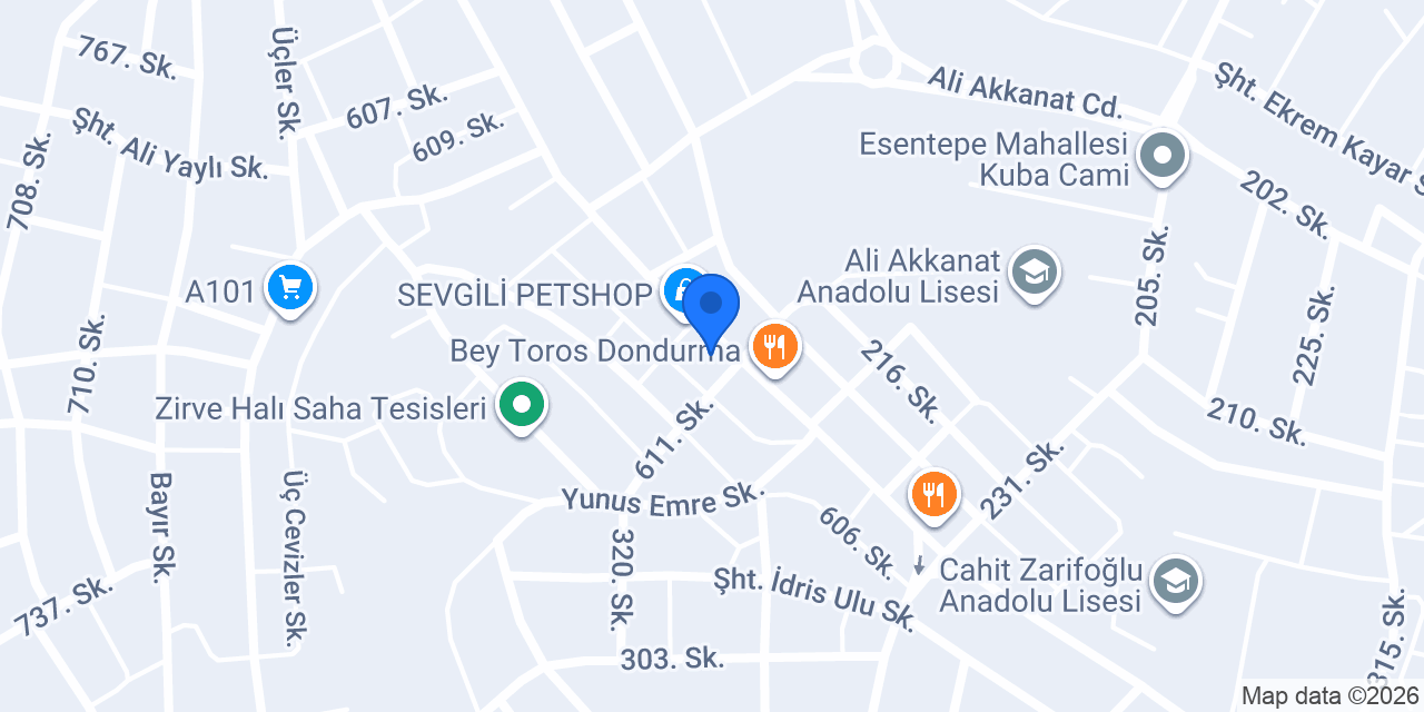 ÖZÇELİK MARKET konumu