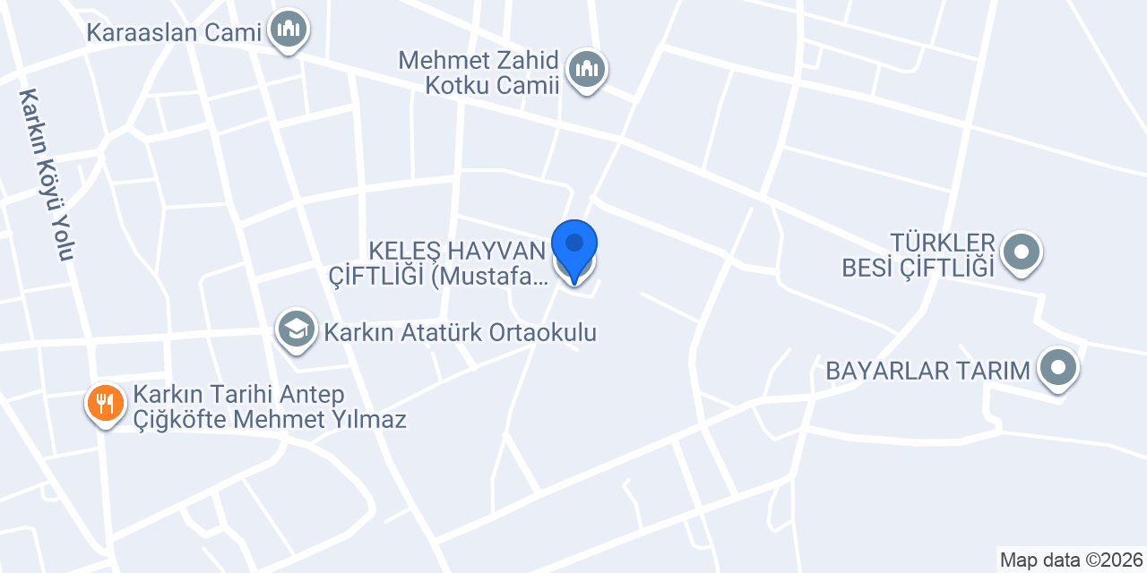 KELEŞ HAYVAN ÇİFTLİĞİ (Mustafa KELEŞ) konumu