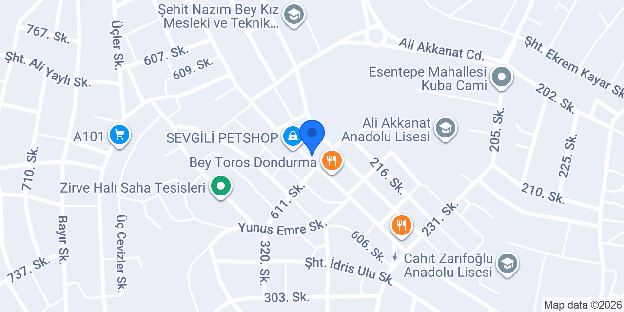 Dr. Abdullah Çorumlu ÖZEL Muayenehanesi konumu