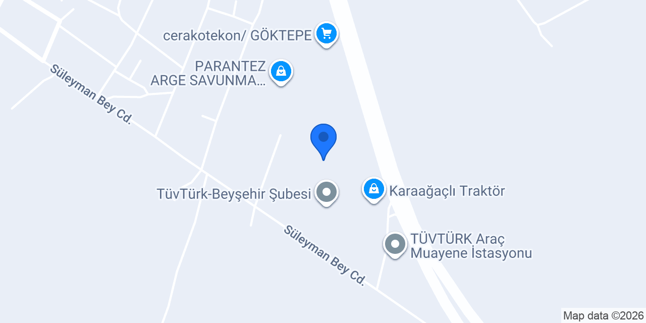 Sert Av Tüfekleri konumu