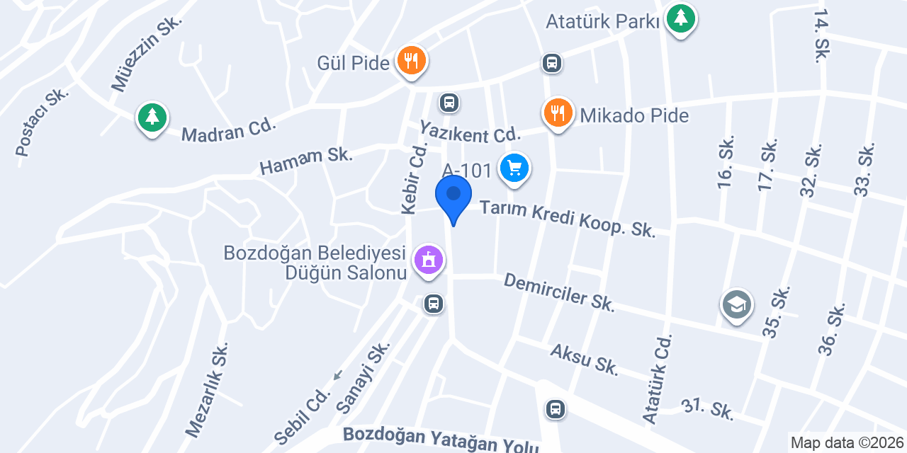 Şebnem Eczanesi konumu