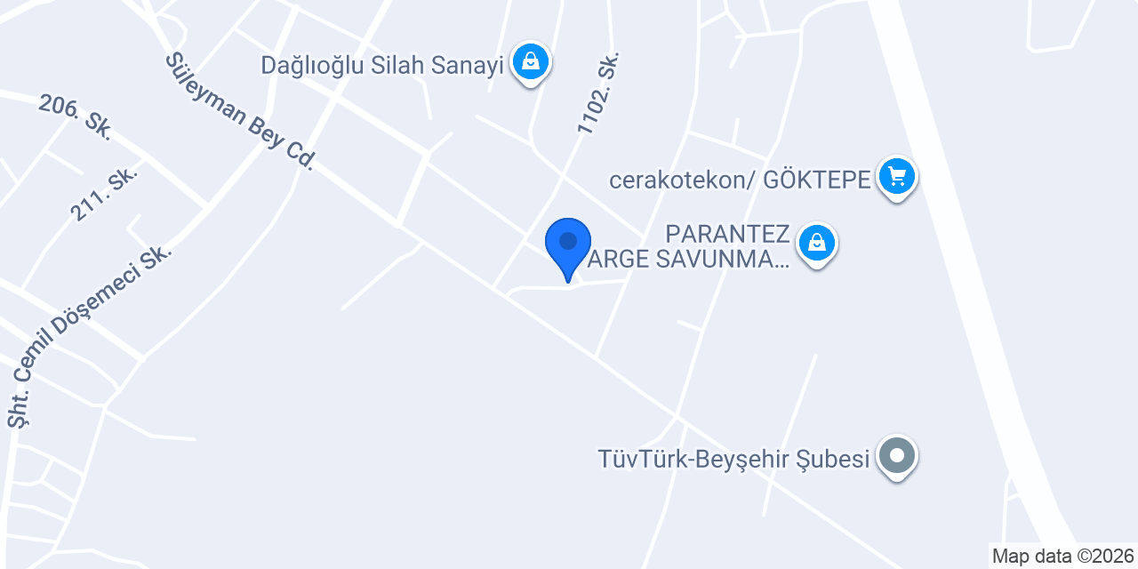 Özbeysa Yem Tar.İnş.San.Tic.A.ş. konumu