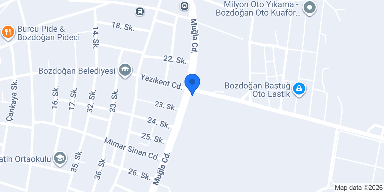 Mavi Su Evleri (Mustafa AKSU) konumu