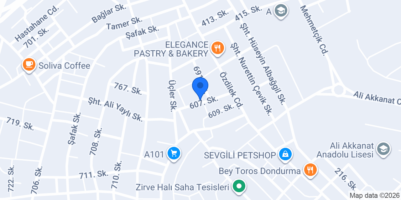 Dt. Şerafettin Taşbarut konumu