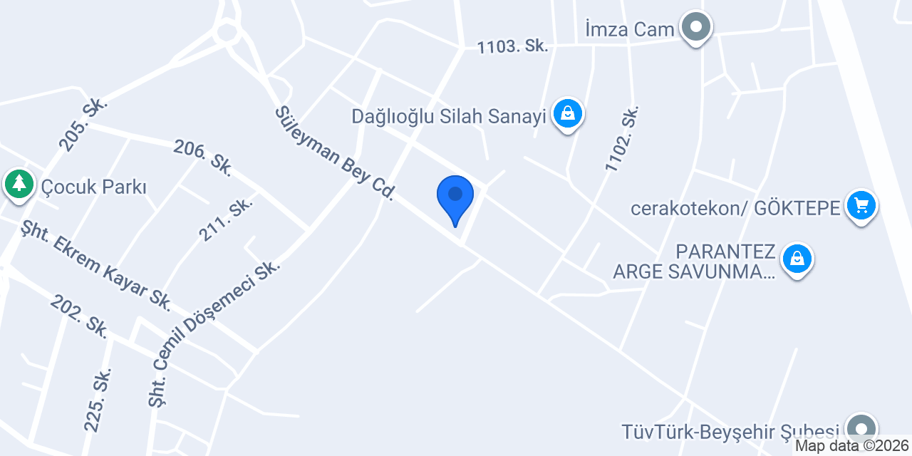 SİMED Savunma Makine Sanayi konumu