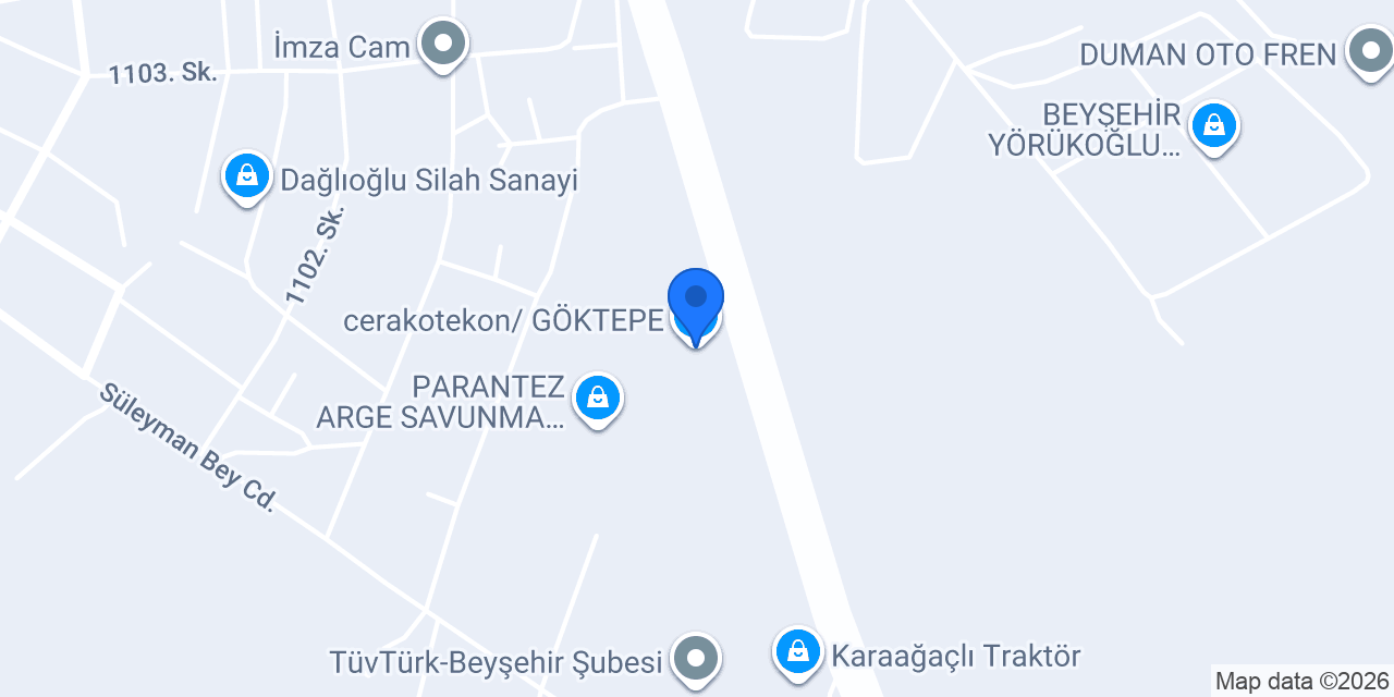 cerakotekon/ GÖKTEPE konumu