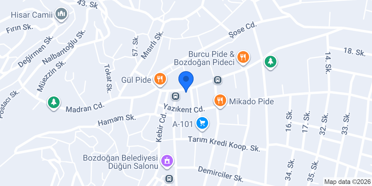 Özsoy İnşaat ve Çolak Yapı konumu