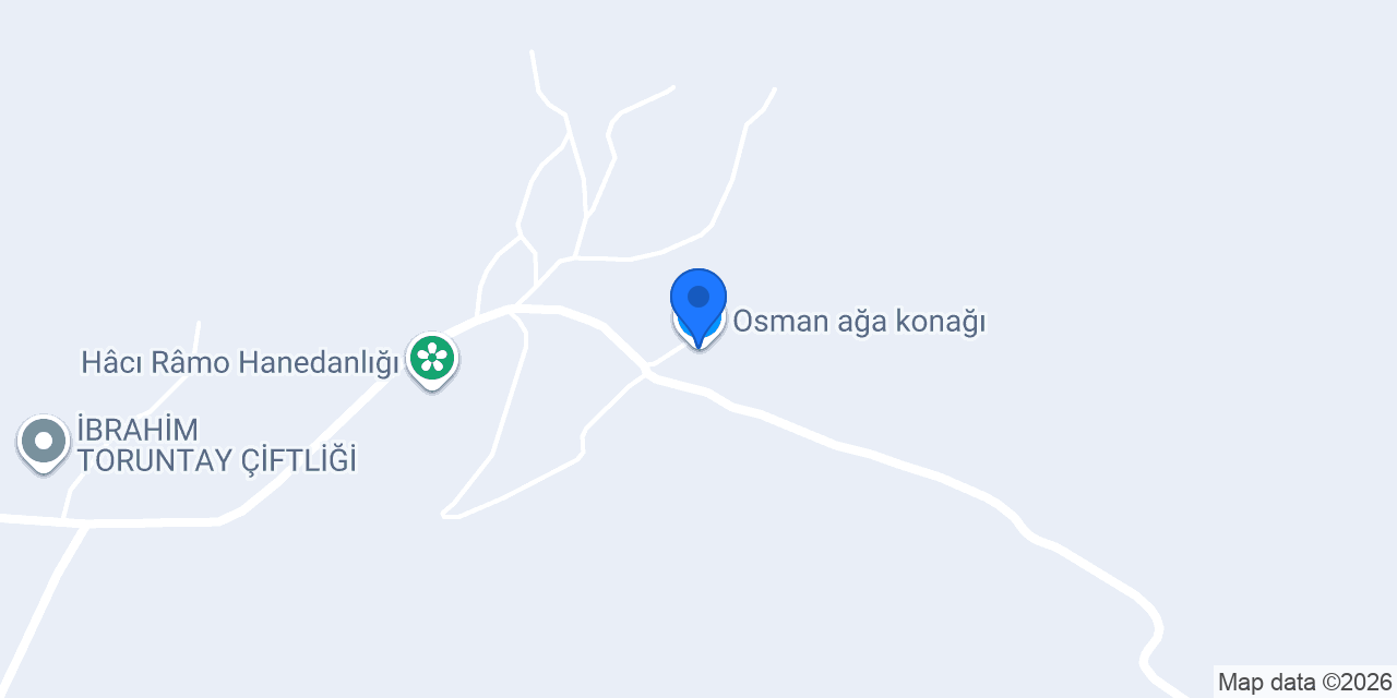 Osman ağa konağı konumu